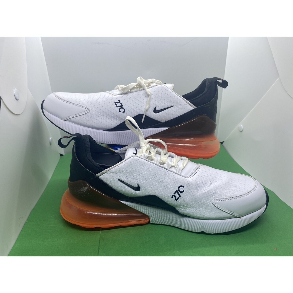 Nike Air Max 270 Premium Hyper Crimson 2018 White Black BQ6171-100 Mens 10.5